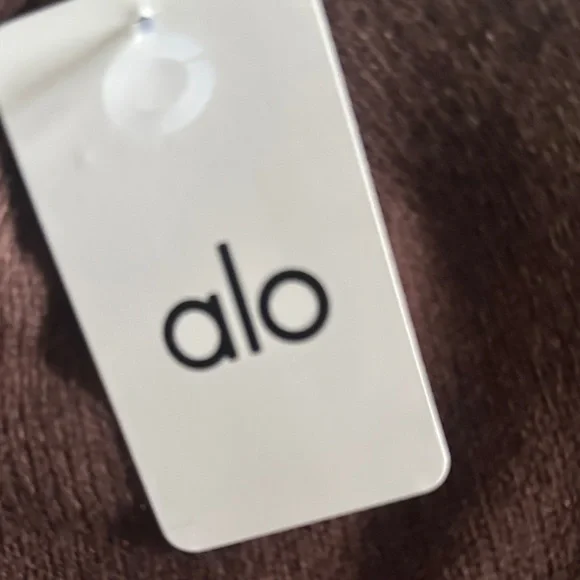 ALO Yoga espresso Knit Beanie - Picture 2 of 3